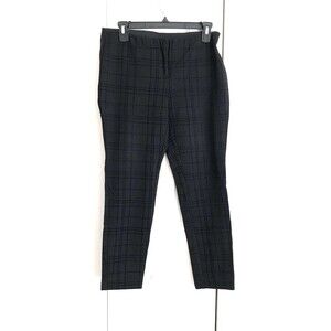 ALFANI WOMENS DRESS PANTS BLACK SKINNY ELEASTIC WAIST SIZE 8 PETITE %%%